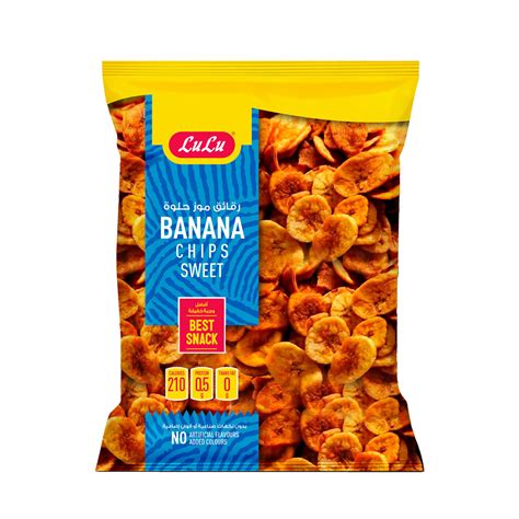 Lulu Banana Chips Sweet 200g Indian Savouries Lulu Kuwait