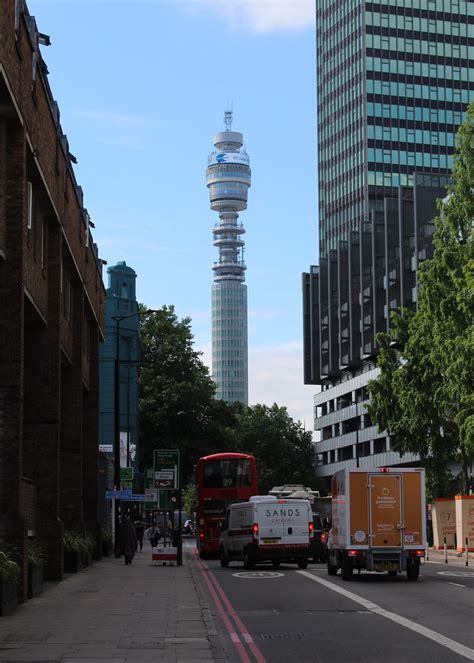 London Bt Tower From Hampstead Road Camden Michael Day Flickr