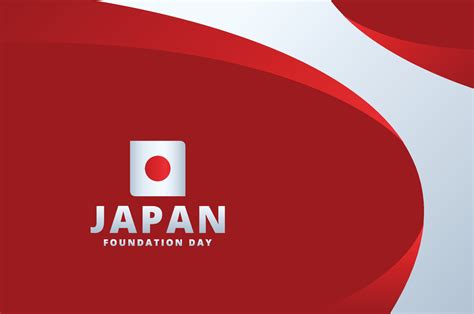 Japan Foundation Day Design 17081224 Vector Art At Vecteezy