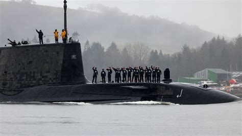 Hunter Killer Submarine Hms Audacious Home After Historic Mediterranean