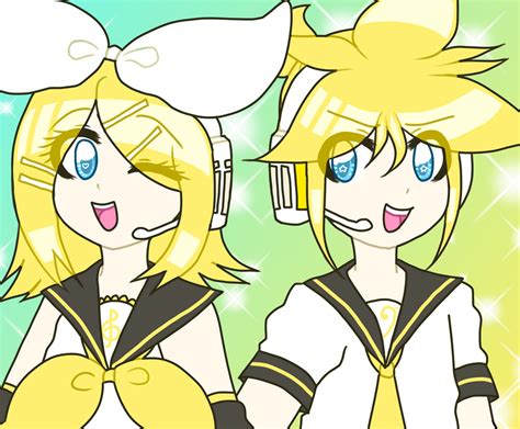 The Kagamine Twins Get Along By Hatsune7 On Deviantart