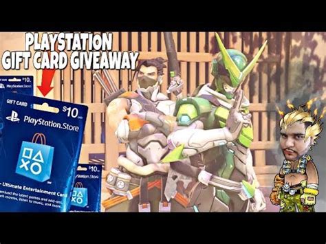 4.9 out of 5 stars 23,699. Overwatch Anniversary - PlayStation Gift Card Giveaway! - YouTube