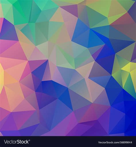 Abstract Geometric Wallpaper Polygonal Mosaic Vector Image