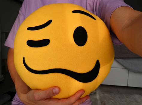 Woozy Face Emoji Pillow Drunk Face Custom Emojis Etsy