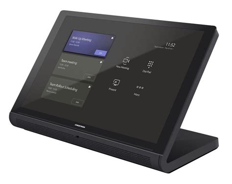 Ts 1070 B S 101 In Tabletop Touch Screen Black Smooth Crestron