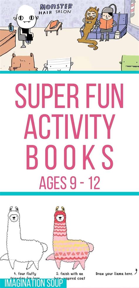Top Activity Books For Kids Ages 9 To 12 Book Activities Puzzle