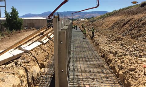 Run review and modify completed calculation examples. Techwall™ Precast Counterfort Retaining Wall System | RECo