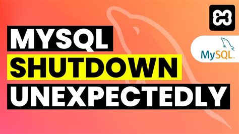 Fix MYSQL Shutdown Unexpectedly 100 Working Solution Updated YouTube