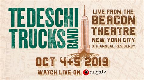 Tedeschi Trucks Band Offering Webcasts Of Beacon Theatre Run