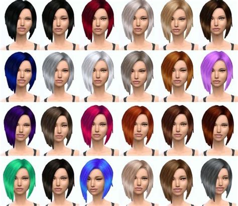 The Sims 4 Female Hair Custom Content Downloads Page 8