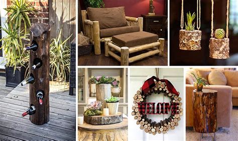 18 Amazing Diy Log Ideas To Have Rustic Decor To Your Home The Art In