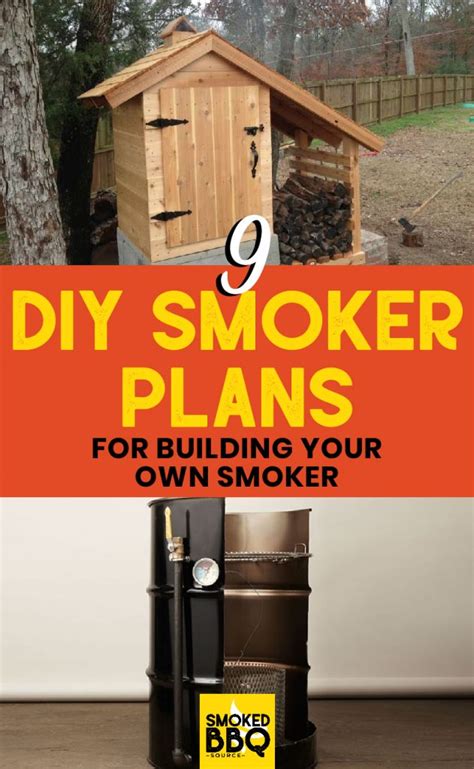 9 Diy Smoker Plans For Building Your Own Smoker Beginner To