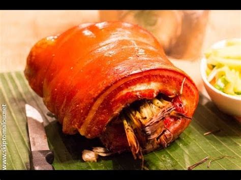 This is how to chop a lechon, tambulig syle ! HOW TO MAKE THE BEST LECHON AT HOME - YouTube
