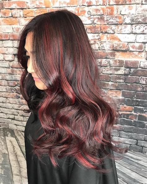 You will find there are plenty of color options for highlighting black hair in this post. 28 Red Hair Color Ideas For Women Kissed By Fire for 2018 ...