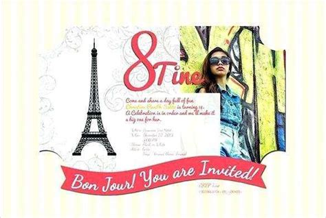At a loss for words? Example Of Invitation Card In Debut - Cards Design Templates