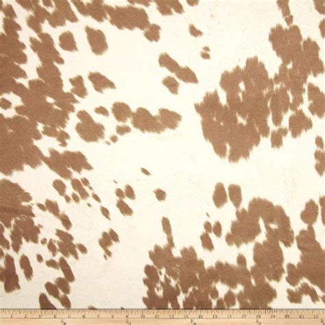 Udder Madness Cow Upholstery Palomino Fabric Animal Print