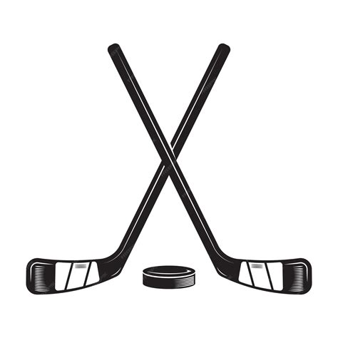 Premium Vector Ice Hockey Design On White Background Hockey Stick