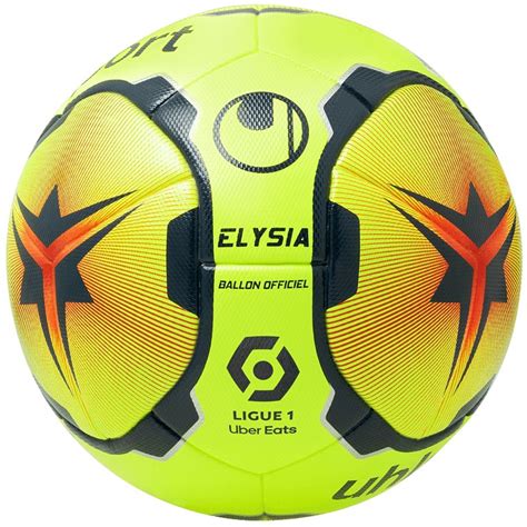 Ballon Ligue 1 Elysia Officiel jaune sur Foot.fr
