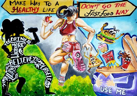 Poster Designing Competition for a Healthy Lifestyle ...