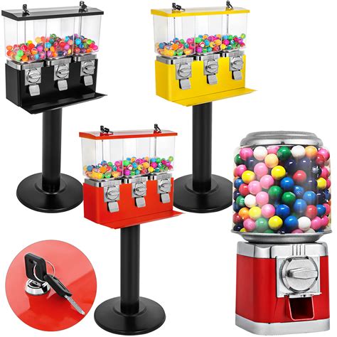 Bulk Vending Gumball Candy Machine Countertop Treat Dispenser All Metal