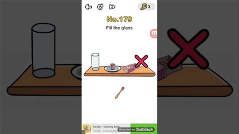 Brain out answer 59 level: Brain out level 179 fill the glass walkthrough - YouTube