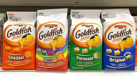 Popular Goldfish Flavors Ranked Worst To Best