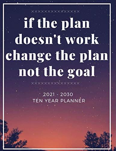 2021 2030 Ten Year Planner 10 Year Planner And Monthly Calendar By