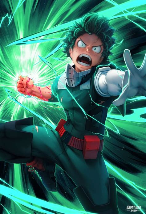 That is, until he met all might, the greatest hero of all time. *Midoriya : My Hero Academia* - anime foto (43392601) - fanpop