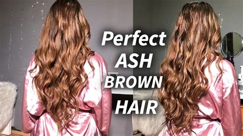If you want to add dark ash blonde hair color with highlights, you base color should be one shade darker to show through.recommended shades: DIY ASH BROWN HAIR AT HOME ♡ TONE ORANGE/BRASSY HAIR - YouTube