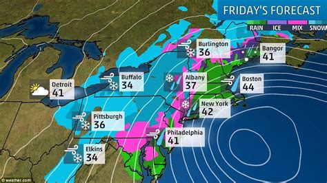 Bombogenesis Slams East Coast With Snow Wind And Floods Daily Mail