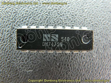 Semiconductor Sn7475 Sn 7475 4 Bit Bi Stable Latch