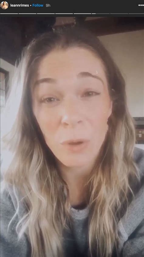 Leann Rimes Instagram Star Poses Naked As She Unveils Skin Condition