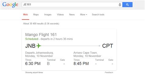 Due to it's increased capacity cape town international airport is now able to accommodate cheap flights from johannesburg to cape town, durban to cape town and other cities in south africa. 12 Smart Google Tricks And Tips For World Travellers ...