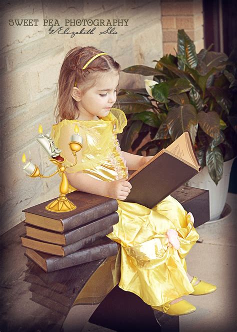 3 Year Old Girl Photo Shoot Idea Disney Beauty And The Beast Theme