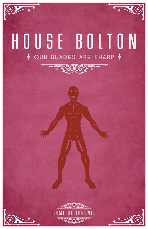 This quiz is about the sigils and mottos of some of the houses in the game of thrones universe. House Bolton | House Bolton Sigil - A Flayed Man Motto ...