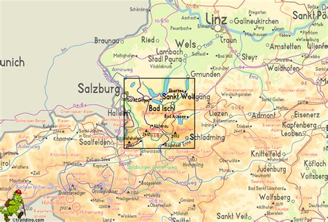 Oostenrijk Map Large Political And Administrative Map Of Austria With