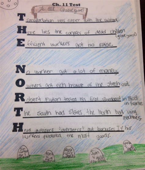 Acrostic Poem Assessment The North Too Cool For Middle School
