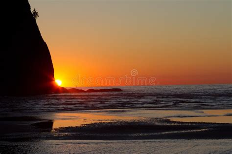 La Push Sunset Stock Photo Image Of Push Ocean Hour 57372340