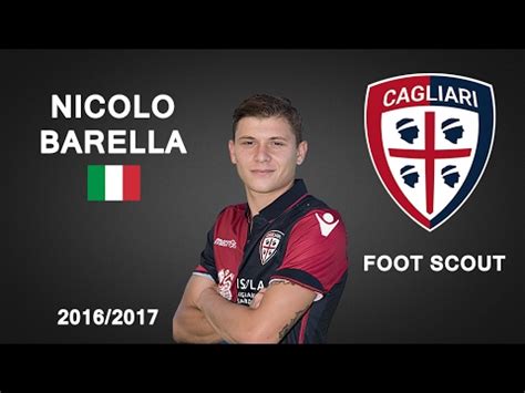 Inter milan have announced the signing of nicolo barella from cagliari calcio on friday. NICOLO BARELLA | Cagliari | Assists, Skills, Passes | 2016 ...