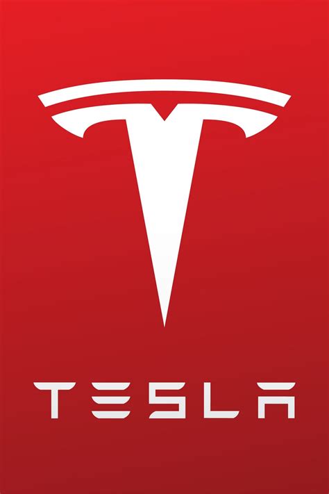 Tesla Logo On The Car
