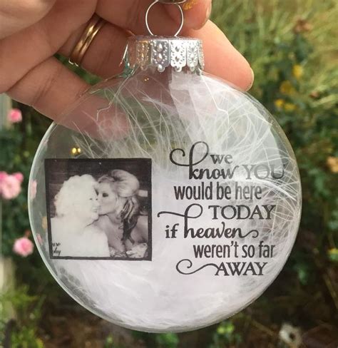 In Memory Ornament Personalized Christmas Ornament Memorial Ornament