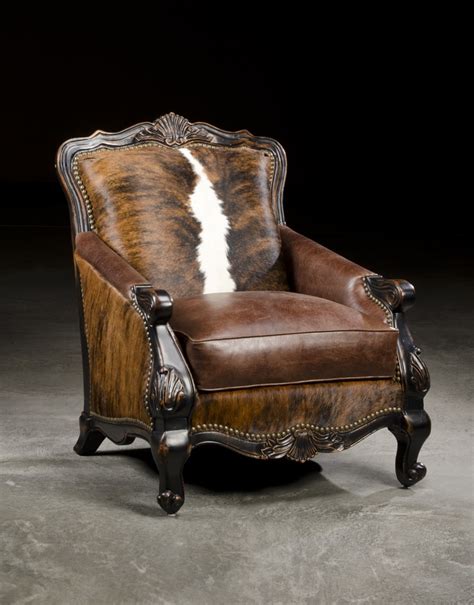 They fit perfectly w the venue and i've enjoyed sharing our story about them with many. A stately leather cowhide library chair makes a great ...