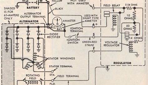 67 mustang voltage regulator wiring diagram