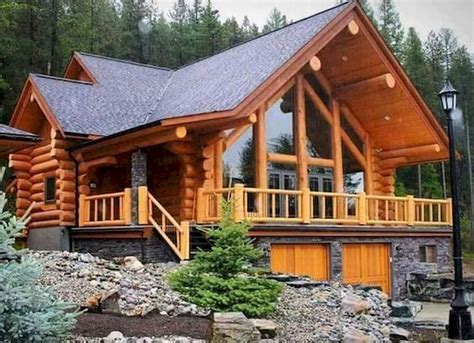 Nice 75 Great Log Cabin Homes Plans Design Ideas Livingmarch