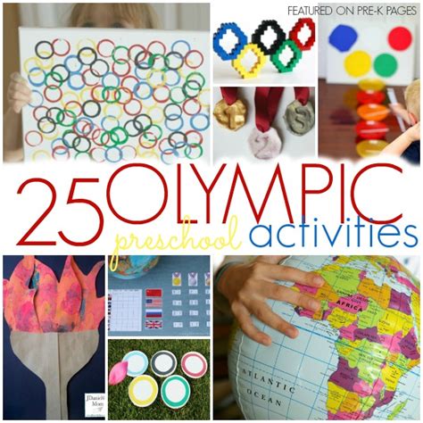 Since then, they have been held all over the world, been attended by more than 200 countries and have included many different sports. Activities to Celebrate the Olympics with Preschool - Pre ...