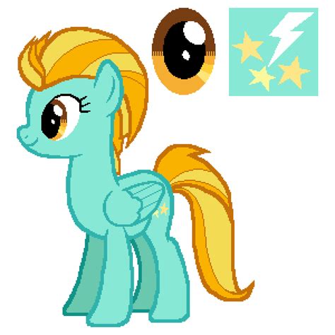 Lightning Dust Friendship Is Magic Color Guide Mlp Vector Club