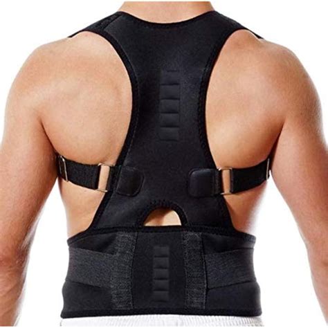 Fully Adjustable Magnetic Back Brace Posture Corrector With Lumbar