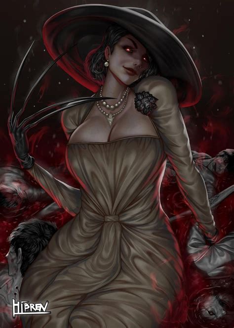 Lady Dimitrescu By Hibren On Deviantart In 2021 Resident Evil Girl