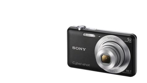 Cámara Digital Sony Cyber Shot W710 16 1mp 2 7lcd Video Hd 5x Panoramica 360° Negra Dsc