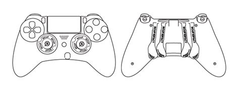 Xbox One Controller Sketch At Explore Collection
